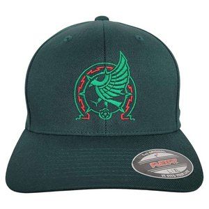 Mexico Futbol National Soccer Team Fitted Cap Mexican World Cup Hat L/XL